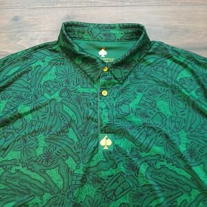 Pins and Aces Polo Mens XXXL Green Golf 2022 Masters Augusta Limited Edition